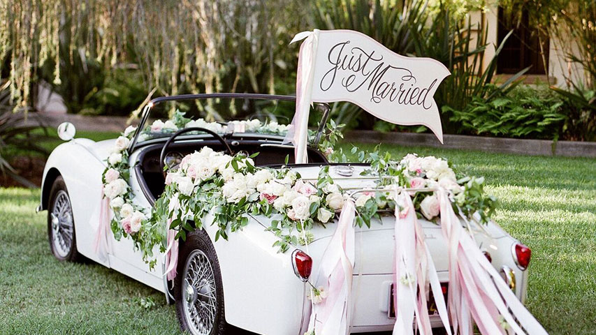 Romantic Garden Wedding in Montecito